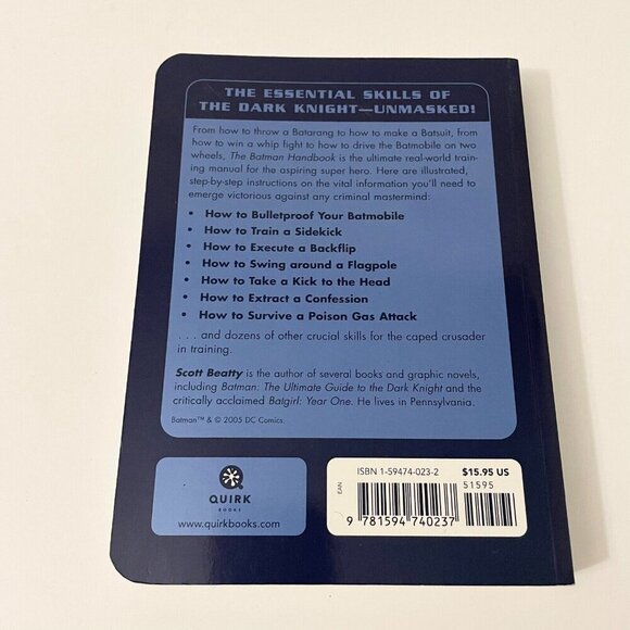 2005 The Batman Handbook The Ultimate Training Manual By Scott Beatty - Picture 4 of 16